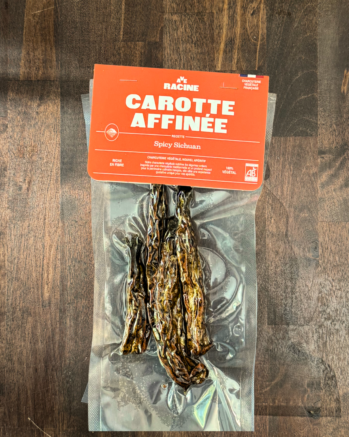 Carotte affinée spicy sichuan