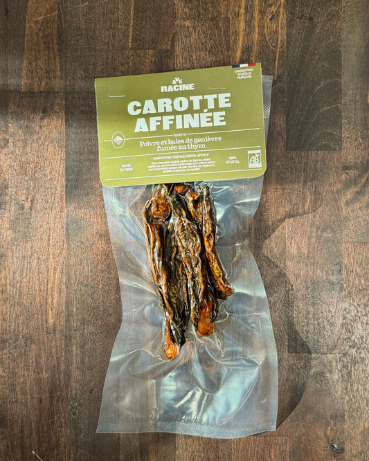 Carotte affinée (poivre & baie de genièvre)